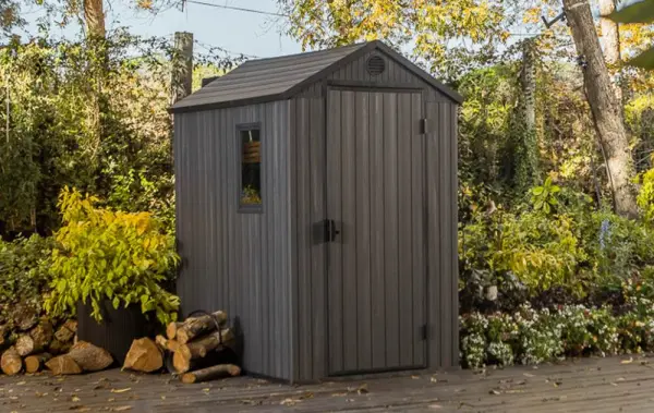 Пластиковый хозблок Keter Darvin 4x6' ft, grey