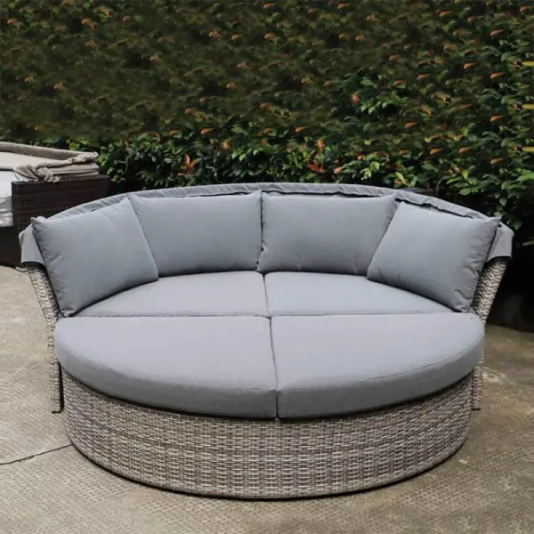Диван-трансформер плетеный Afina Garden AFM-325G Grey